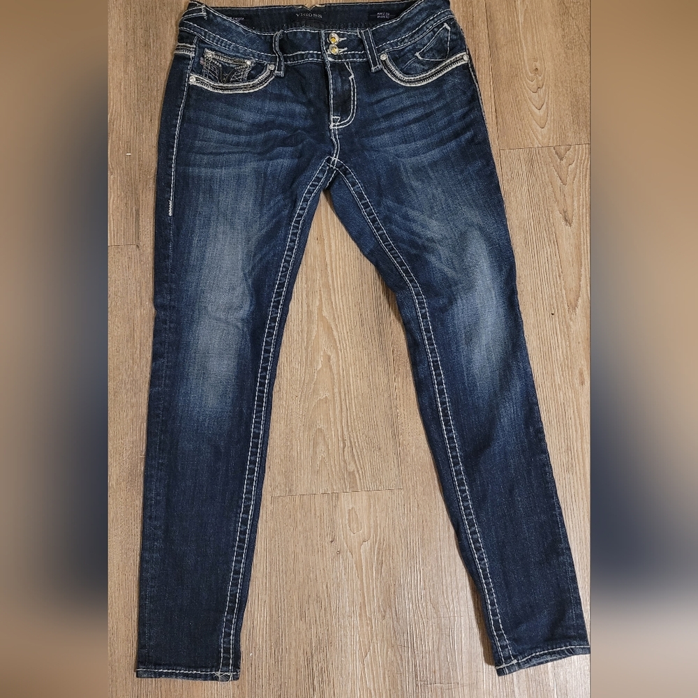 Women's Vigoss Blue Skinny Jeans Size 30